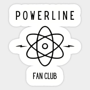 Powerline Fan Club - Goofy Movie Sticker